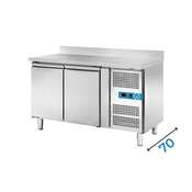 MESAS REFRIGERADAS de -18°C a -22°C PROFUNDIDAD 70 cm GN 1/1