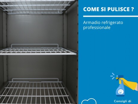 come pulire armadio frigo professionale