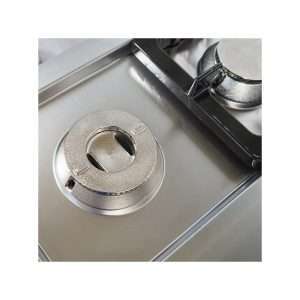 Cocina de gas 2 fuegos con 1 quemador de 4,5 kw + 1 quemador de 7,5 kw sobre vano abierto - Imagen 2