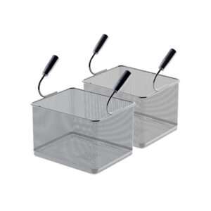 Kit compuesto por 2 cestas 1/2 doble asa para cocedor de pasta con cuba de 40 lt - Imagen 2