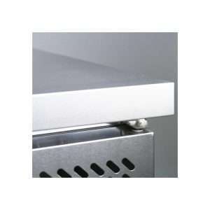 Mesa refrigerada con n° 4 puertas sin peto trasero temp. de -2°C a +8°C - prof. 60 cm - Imagen 3