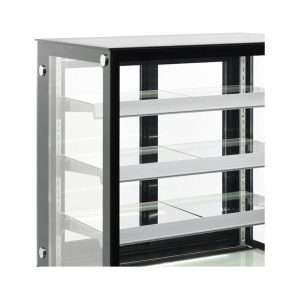 Vitrina expositiva horizontal ventilada temp. de +2°C a +8°C L940xP688xH1410 mm - línea BETA - Imagen 2