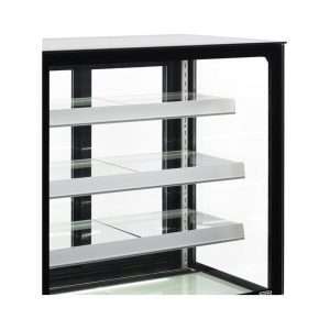 Vitrina expositiva horizontal ventilada temp. de +2°C a +8°C L940xP688xH1410 mm - línea BETA - Imagen 3