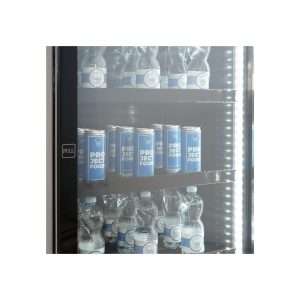 Vitrina refrigerada para bebidas de 380 lt premium negra con temperatura de 0°C a +10°C - Imagen 7