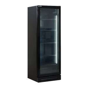 Vitrina refrigerada para bebidas de 382 lt premium negra temperatura de 0°C a +10°C - Imagen 2