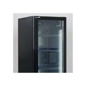 Vitrina refrigerada para bebidas de 382 lt premium negra temperatura de 0°C a +10°C - Imagen 14