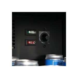 Vitrina refrigerada para bebidas de 382 lt premium negra temperatura de 0°C a +10°C - Imagen 5