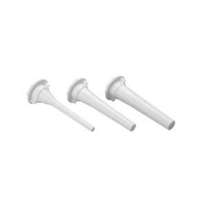 Conjunto 3 embudos de moplen para embutir mod. 8, agujeros embudos 15/20/25 mm