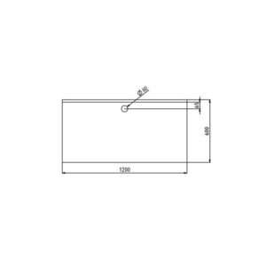 Mueble para máquina café de acero inoxidable con top sin peto trasero con cajón batiente de filtro y cajón de servicio L1200xP600xH1100 mm - Imagen 2