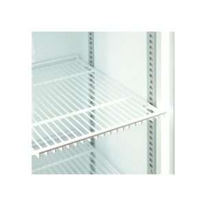 Vitrina refrigerada para bebidas slim de 160 lt premium blanca temperatura de 0°C a +10°C - Imagen 10