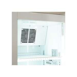 Vitrina refrigerada para bebidas slim de 160 lt premium blanca temperatura de 0°C a +10°C - Imagen 11