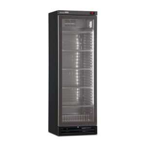 Vitrina refrigerada para bebidas de 382 lt premium negra temperatura de -2°C a +6°C - Imagen 2