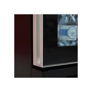 Vitrina refrigerada para bebidas de 382 lt premium negra temperatura de -2°C a +6°C - Imagen 4