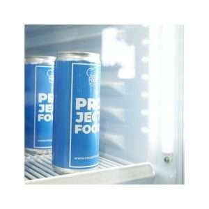 Vitrina refrigerada para bebidas de 382 lt premium blanca temperatura de -2°C a +6°C - Imagen 3