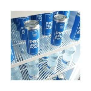 Vitrina refrigerada para bebidas de 382 lt premium blanca temperatura de -2°C a +6°C - Imagen 6