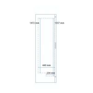 Vitrina refrigerada para bebidas de 382 lt premium blanca temperatura de -2°C a +6°C - Imagen 11
