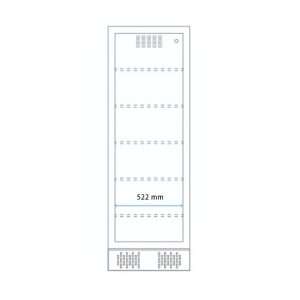 Vitrina refrigerada para bebidas de 382 lt premium blanca temperatura de -2°C a +6°C - Imagen 10