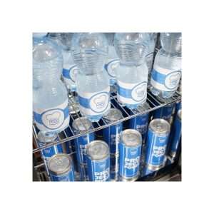 Frigorífico de sobremesa/de barra para bebidas inox con 1 puerta batiente, altura 84 cm - temp. de 0°C a +10°C - Imagen 13