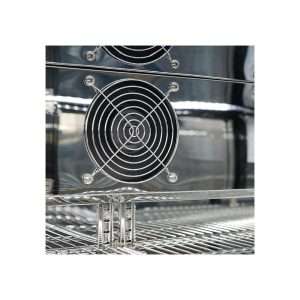 Frigorífico de sobremesa/de barra para bebidas inox con 1 puerta batiente, altura 90 cm - temp. de 0°C a +10°C - Imagen 12