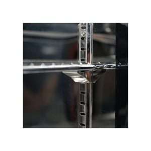 Frigorífico de sobremesa/de barra para bebidas inox con 1 puerta batiente, altura 90 cm - temp. de 0°C a +10°C - Imagen 10