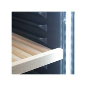 Vinoteca full optional de refrigeración estática con agitador para 126 botellas - estantes de madera - Imagen 8