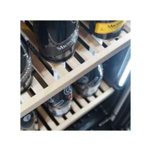 Vinoteca full optional de refrigeración estática con agitador para 126 botellas - estantes de madera - Imagen 9