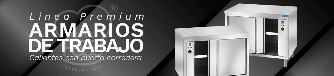 ARMARIOS DE TRABAJO CALIENTES CON PUERTAS CORREDERA