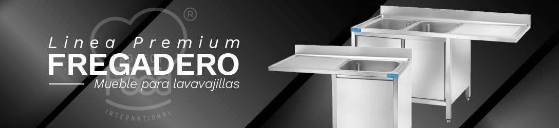 FREGADERO MUEBLE PARA LAVAVAJILLAS