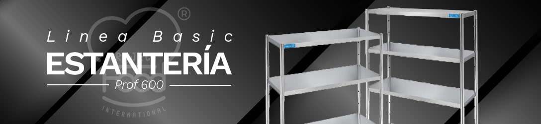 ESTANTERÍAS PROF. 600 - LÍNEA BASIC