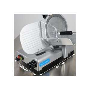 Cortadora de fiambre de gravedad monofásica con cuchilla Ø 220 mm - corte útil 200x135h mm - Imagen 3