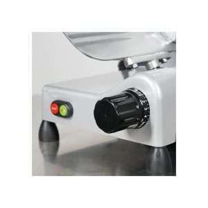 Cortadora de fiambre de gravedad monofásica con cuchilla Ø 330 mm - corte útil 230x210h mm - Imagen 5