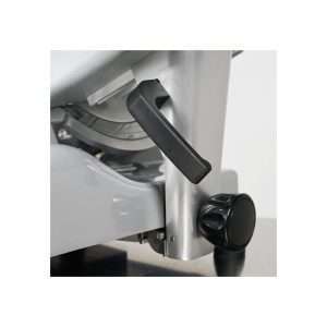 Cortadora de fiambre de gravedad monofásica con cuchilla Ø 330 mm - corte útil 230x210h mm - Imagen 7