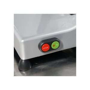 Cortadora de fiambre de gravedad monofásica con cuchilla Ø 300 mm - corte útil 200x205h mm - Imagen 9