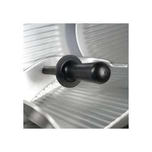 Cortadora de fiambre de gravedad premium monofásica con cuchilla Ø 370 mm - corte útil 320x245h mm - Imagen 13