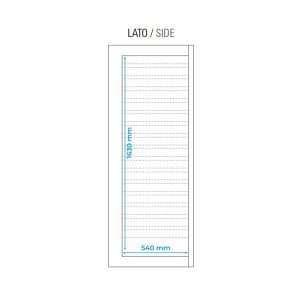 Vinoteca premium doble temperatura de refrigeración ventilada para 105 botellas - rejillas de acero negras - Imagen 3