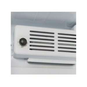 Vitrina expositiva estática blanca con agitador con puerta de vidrio y 7 estantes temp. de -15°C a -20°C - capacidad 300 lt - Imagen 3