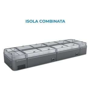 Isla supermercado panorámica estática con descongelación automática y temp. de +10°C a -22°C - capacidad 575 lt - Imagen 5