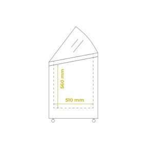 Vitrina helado para 8 bandejas de 5 lt temp. de -13°C a -23°C - línea BASIC - Imagen 15