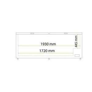 Arcón congelador con puerta ciega temp. de -18°C a -24°C - capacidad 655 lt - Imagen 4