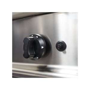 Fry-Top profesional de sobremesa de gas con plancha doble lisa - Imagen 2