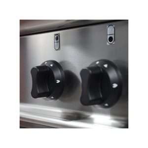 Cocina de sobremesa de gas 2 fuegos con 2 quemadores de 4,5 kw - Imagen 3