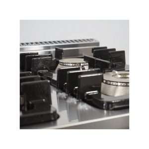 Cocina de sobremesa de gas 4 fuegos con 4 quemadores de 4,5 kw - Imagen 3