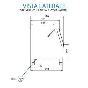 Contenedor de hielo con capacidad de 160 kg - Imagen 3