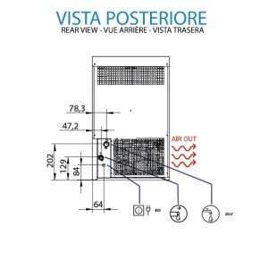 Máquina de hielo cubitos llenos con producción de 37 kg/24h - Imagen 12