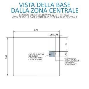 Máquina de hielo granular con producción de 634 kg/24h - refrigeración por agua - Imagen 8