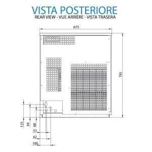Máquina de hielo granular con producción de 634 kg/24h - refrigeración por agua - Imagen 5