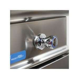 Cuecepasta profesional de gas sobre mueble con cuba individual de 28 lt - Imagen 2