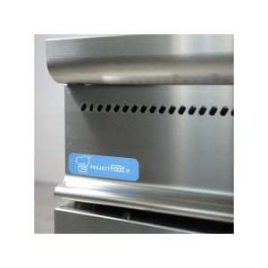 Freidora profesional de gas sobre mueble con doble cuba de 13 lt + 13 lt - Imagen 2