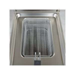 Freidora profesional de gas sobre mueble con cuba individual de 13 lt - Imagen 4