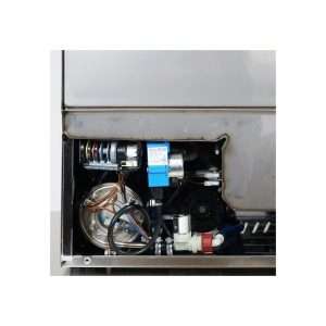 Lavavasos electrónico monofásico con cesta 40x40 cm completo con dosificador limpiador y abrillantador - Imagen 12